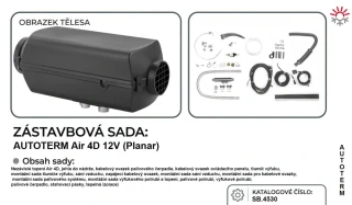 AUTOTERM Air 4D-12 | zástavbová sada